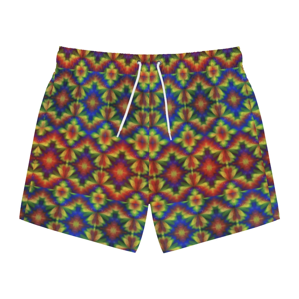 Carnival Kaleidoscope Swim Trunks