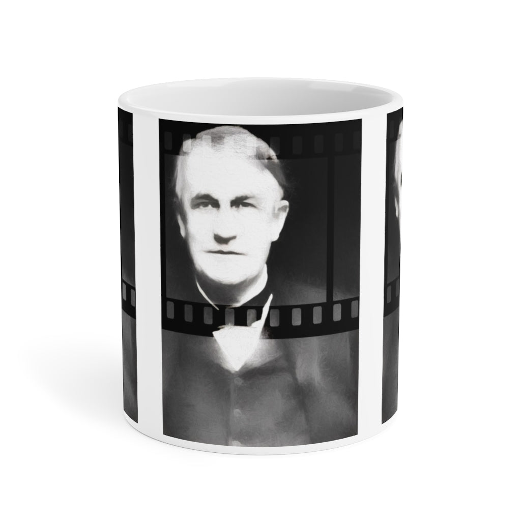 Silent Film Thomas Edison Ceramic Mugs (11oz\15oz\20oz)