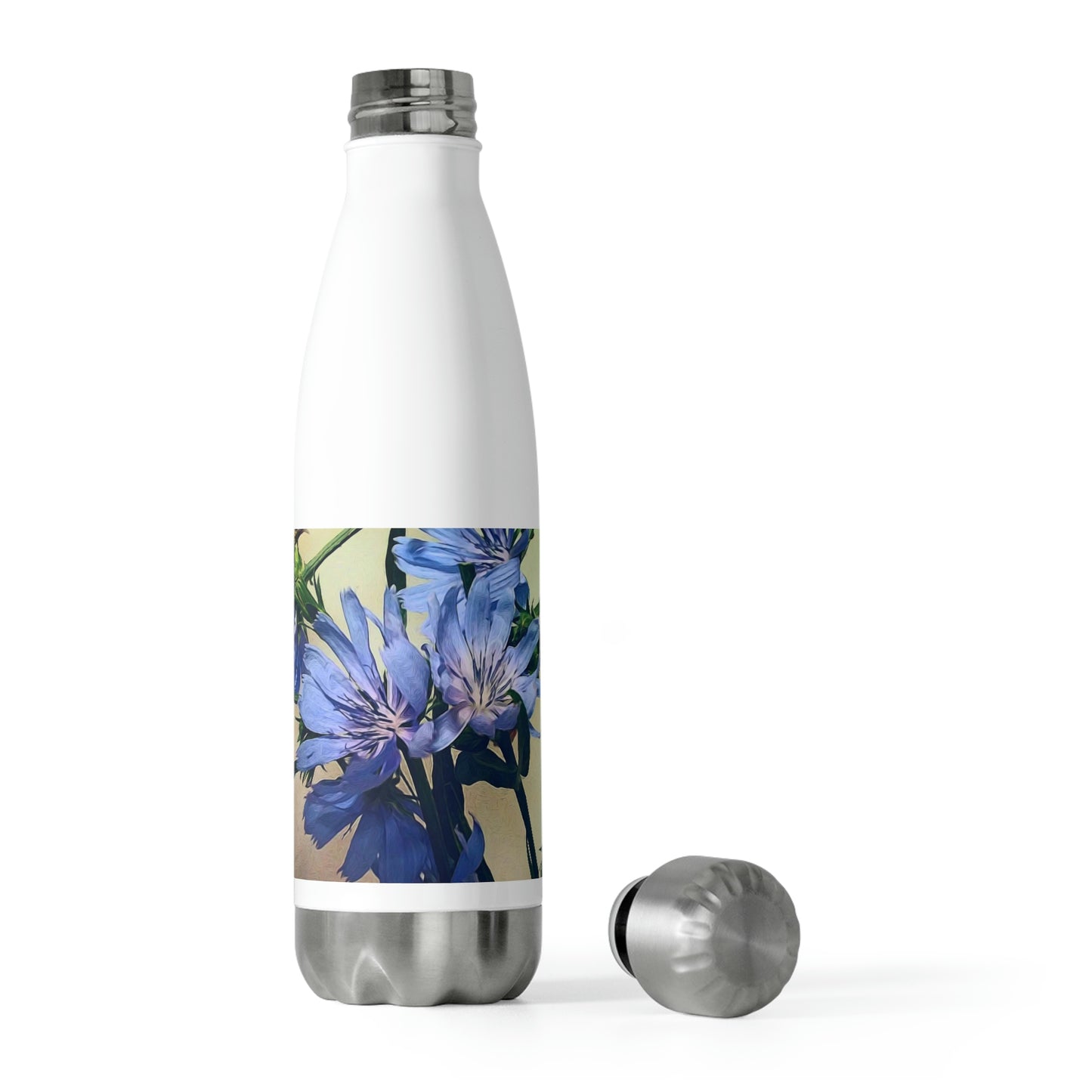 Blue Wildflower 20oz Insulated Bottle