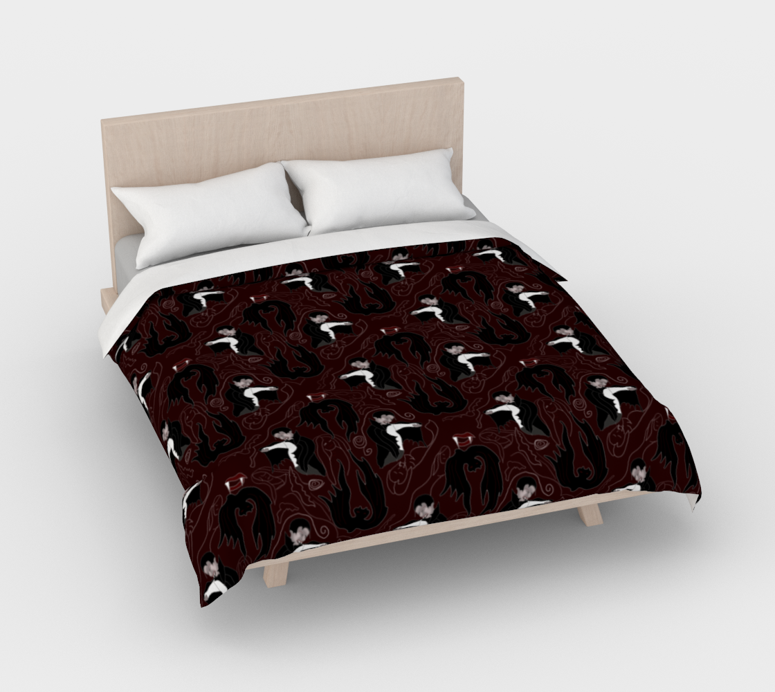 Vampire Pattern Duvet Cover