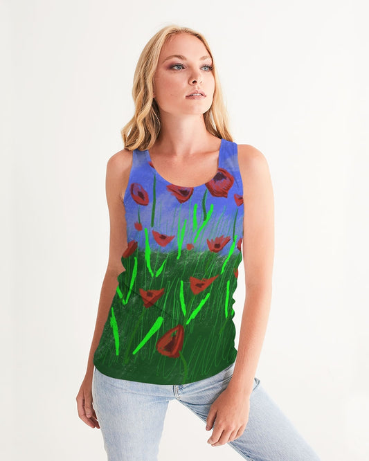 Field Of Poppies Women's Tank