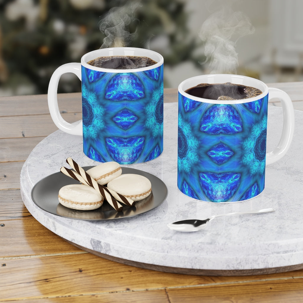 Blue Water Kaleidoscope Ceramic Mugs (11oz\15oz\20oz)