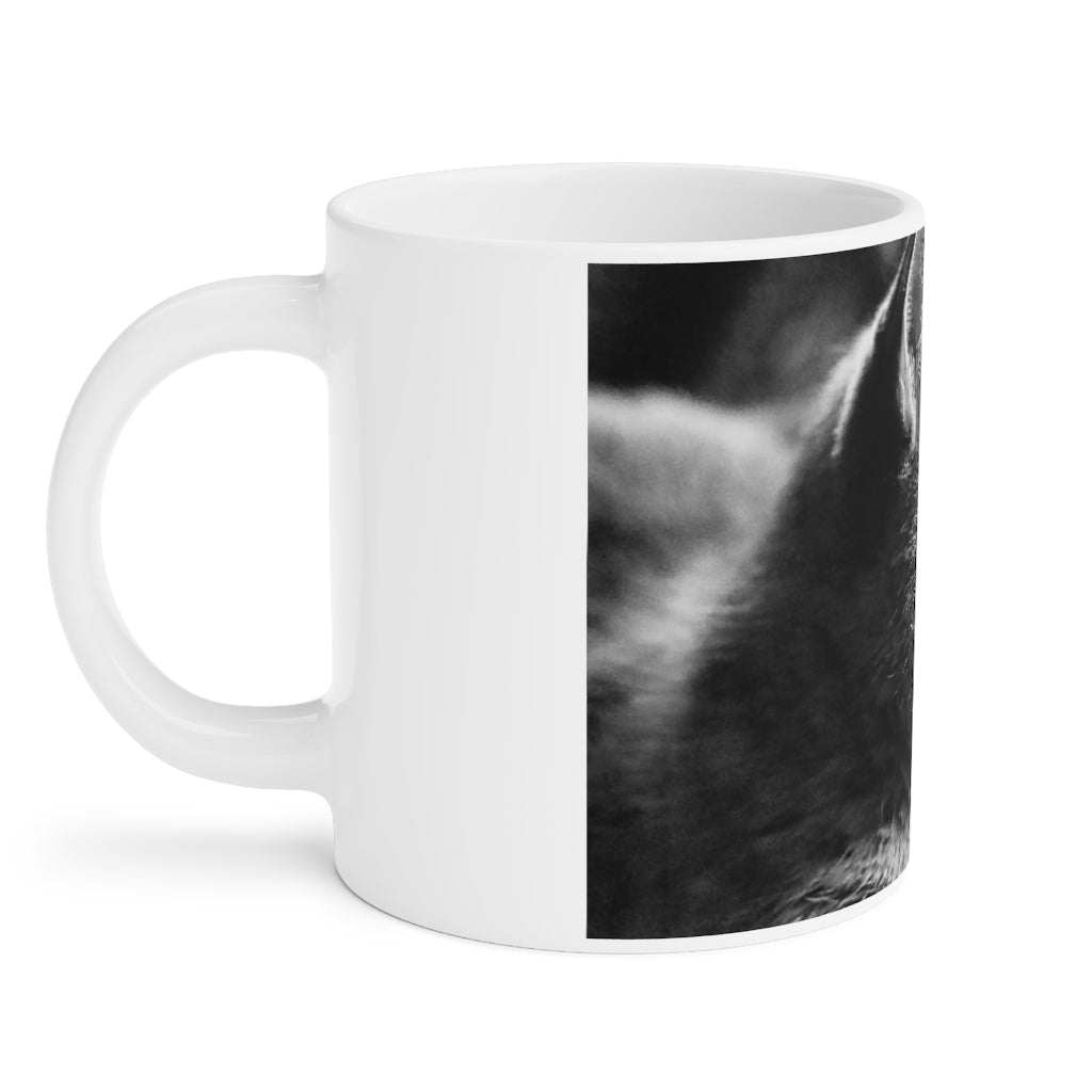 Marley Cat In Black and White Ceramic Mugs (11oz\15oz\20oz)