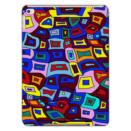 Wavy Square Pattern Tablet Cases
