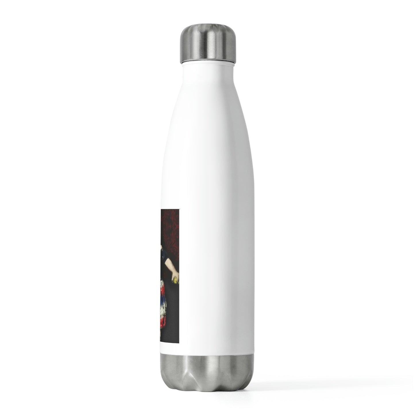 Civil War Girl with Flag 20oz Insulated Bottle