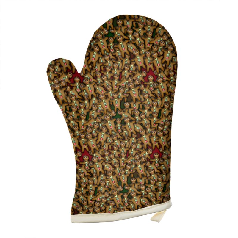 Gingerbread Cookie Oven Glove