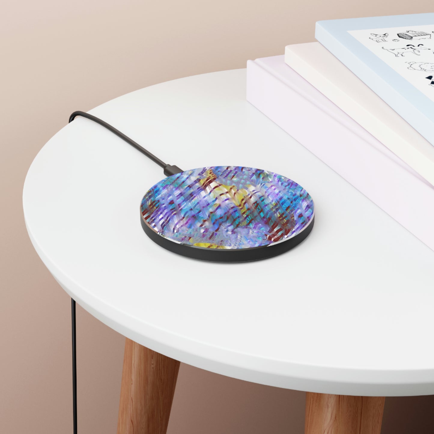 Abstract Ripple Wireless Charger