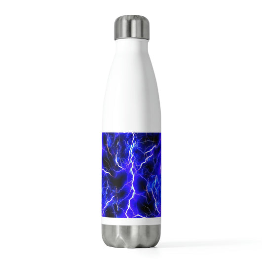 Blue Lightning Pattern 20oz Insulated Bottle