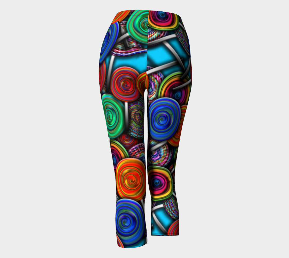 Colorful Lollipops Capris