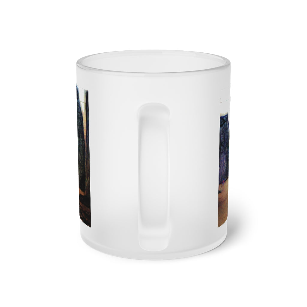 Stonehenge 2 Frosted Glass Mug