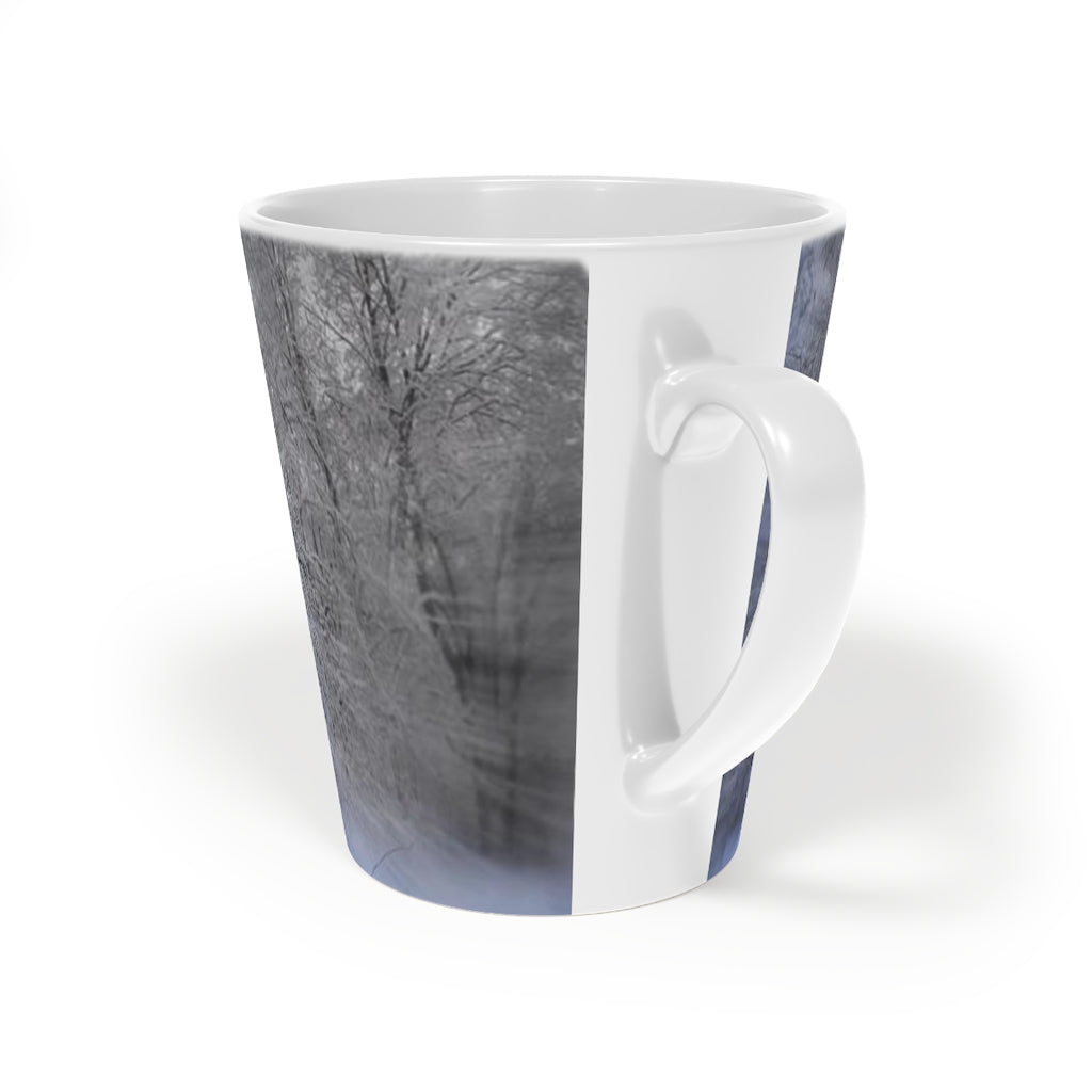 Snowscape Latte Mug, 12oz