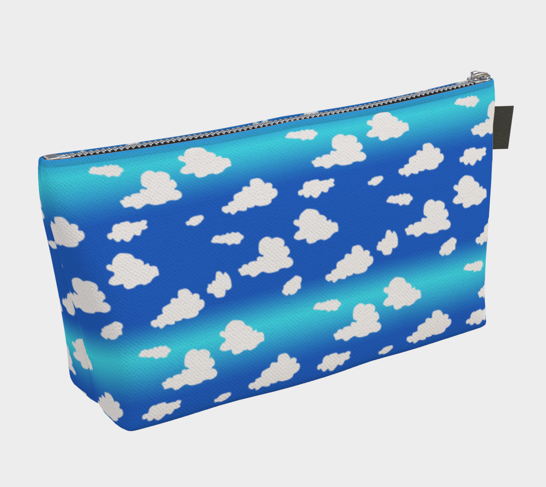 Clouds Pattern Makeup Bag