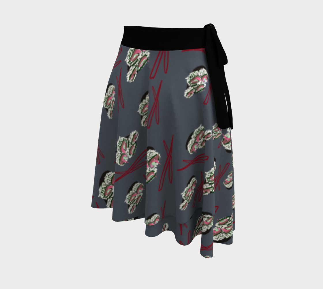 Sushi Wrap Skirt