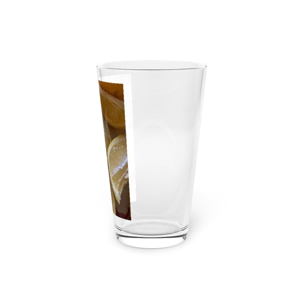 Lemons Pint Glass, 16oz