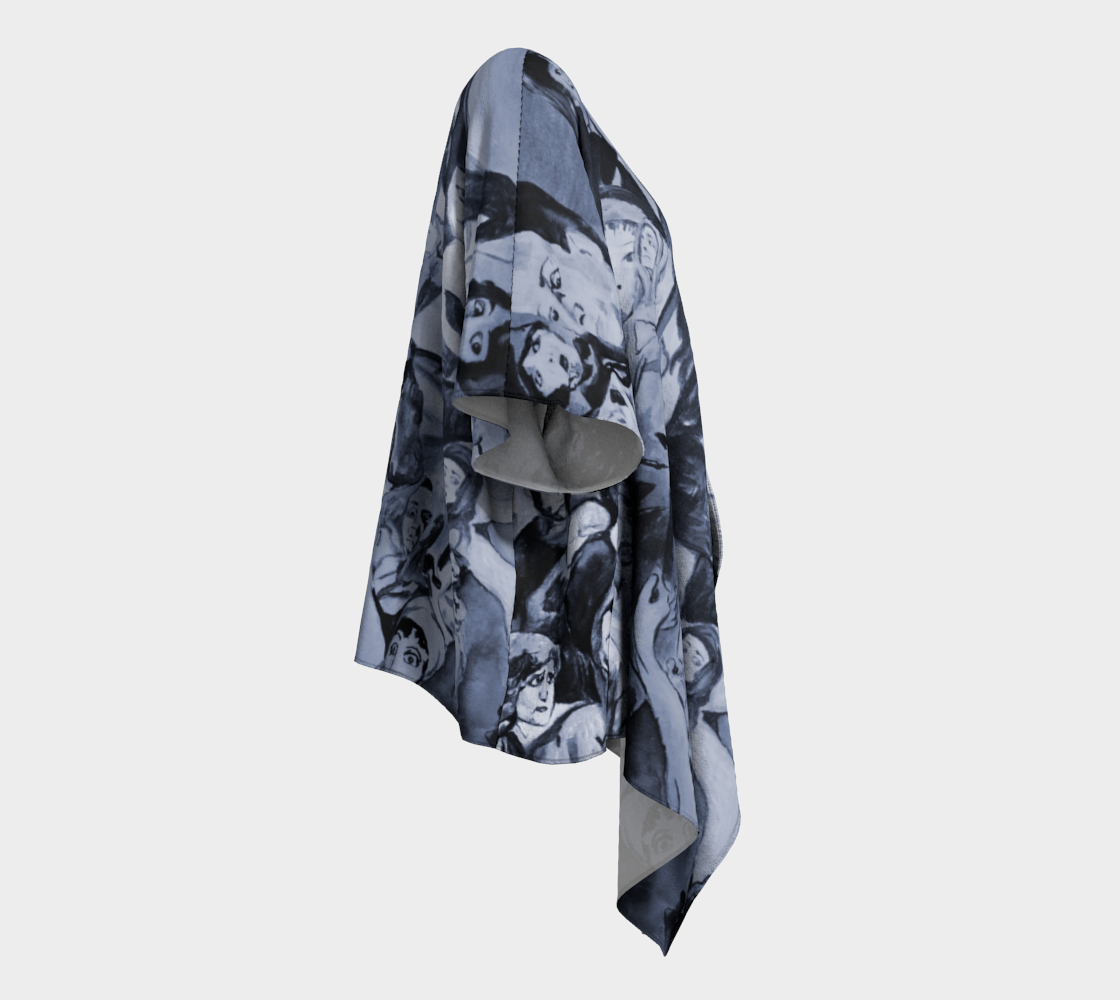 Silents Draped Kimono