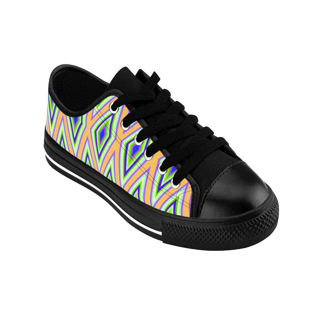 Colorful Diamonds Variation 1 Women's Sneakers