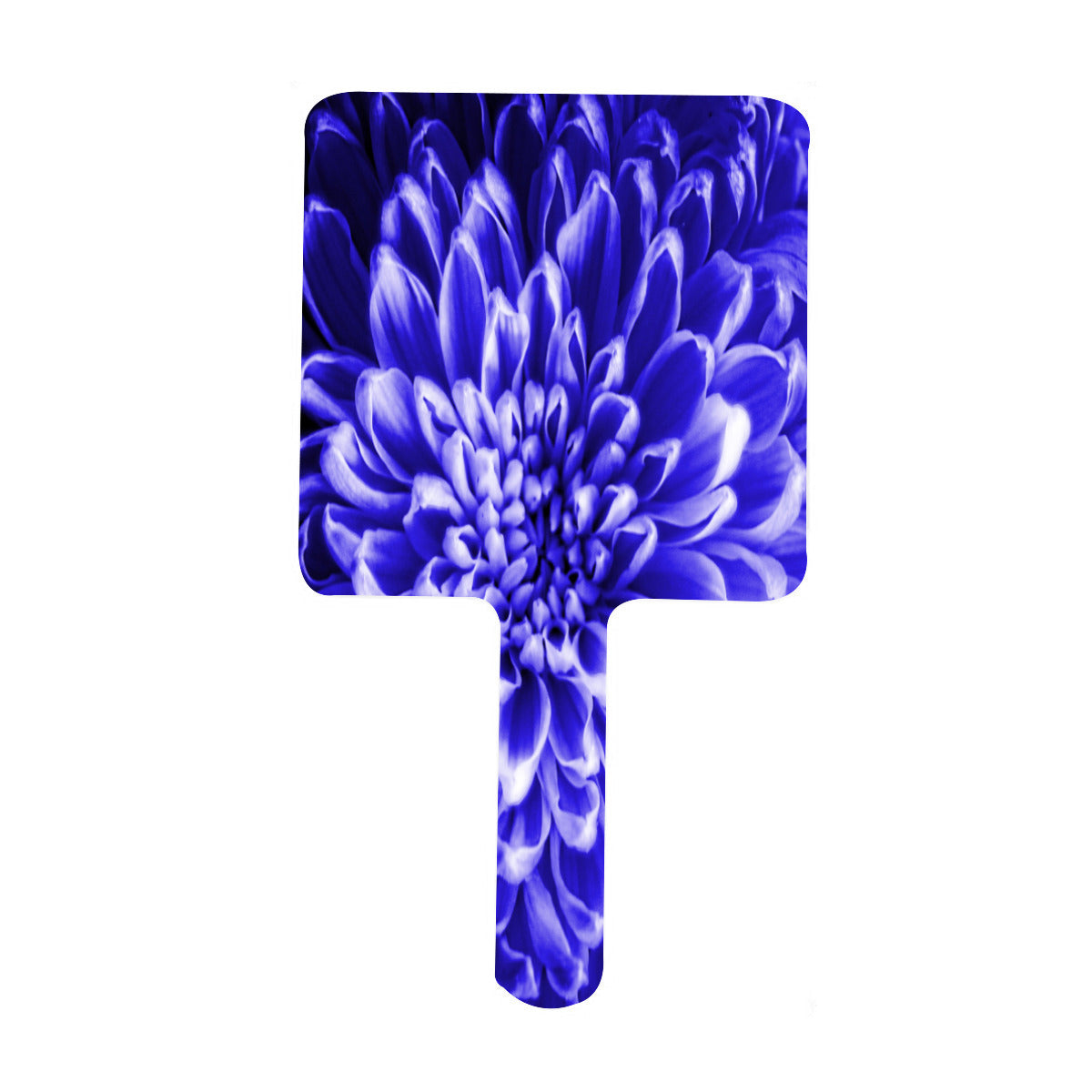 Blue Chrysanthemum Hand Mirror