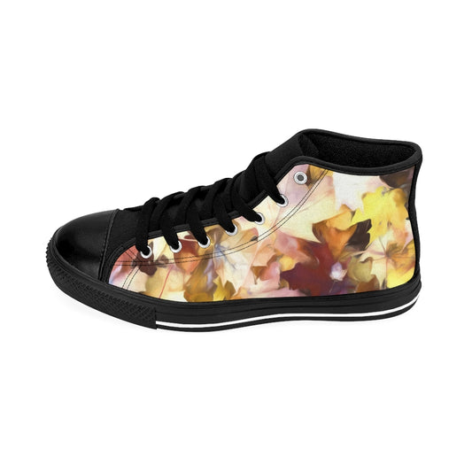 Fall Leaves Bright Women's High-top Sneakers