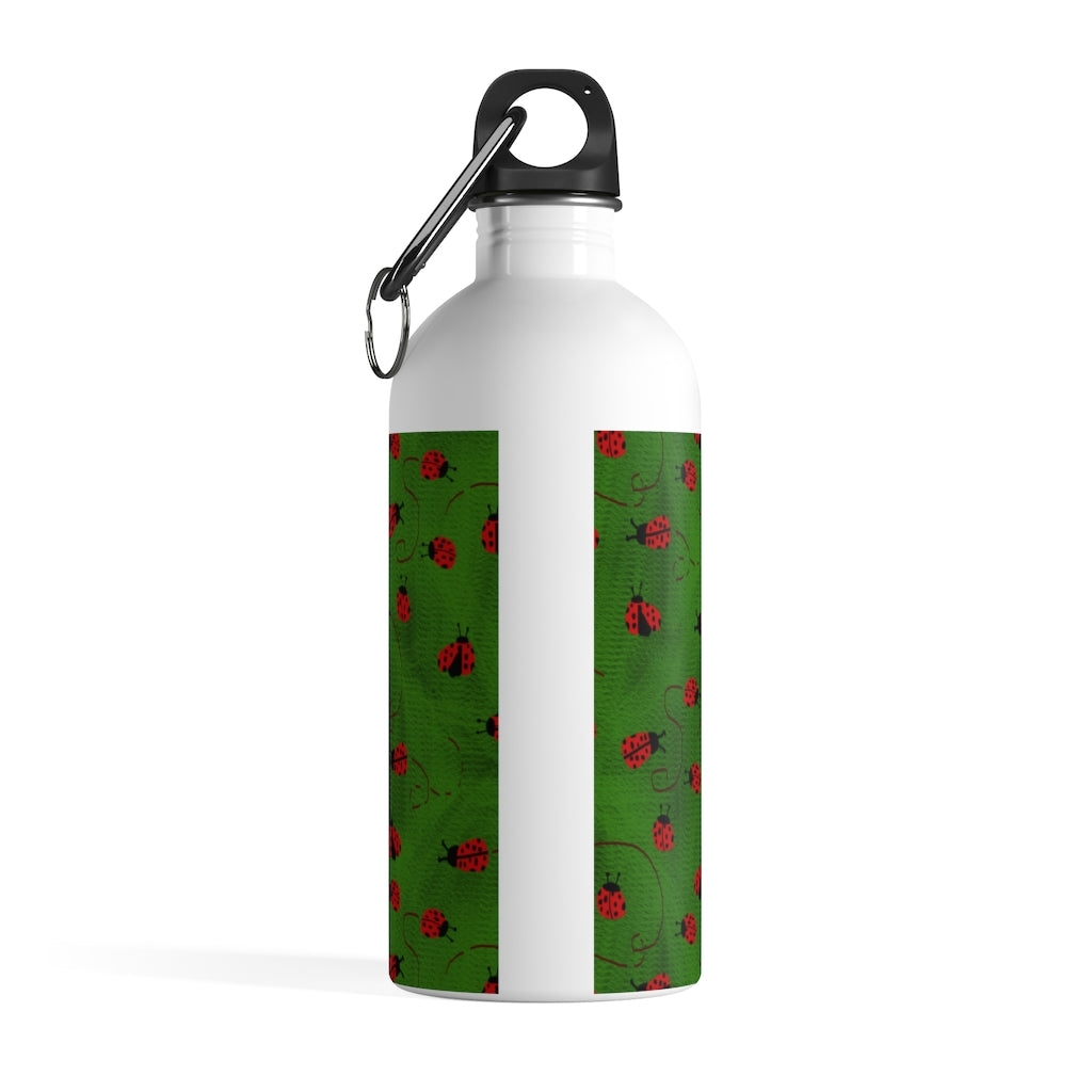 Ladybugs Pattern Stainless Steel Water Bottle