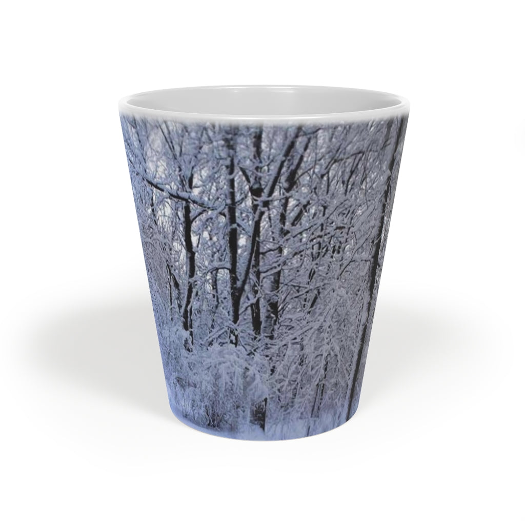 Snowscape Latte Mug, 12oz