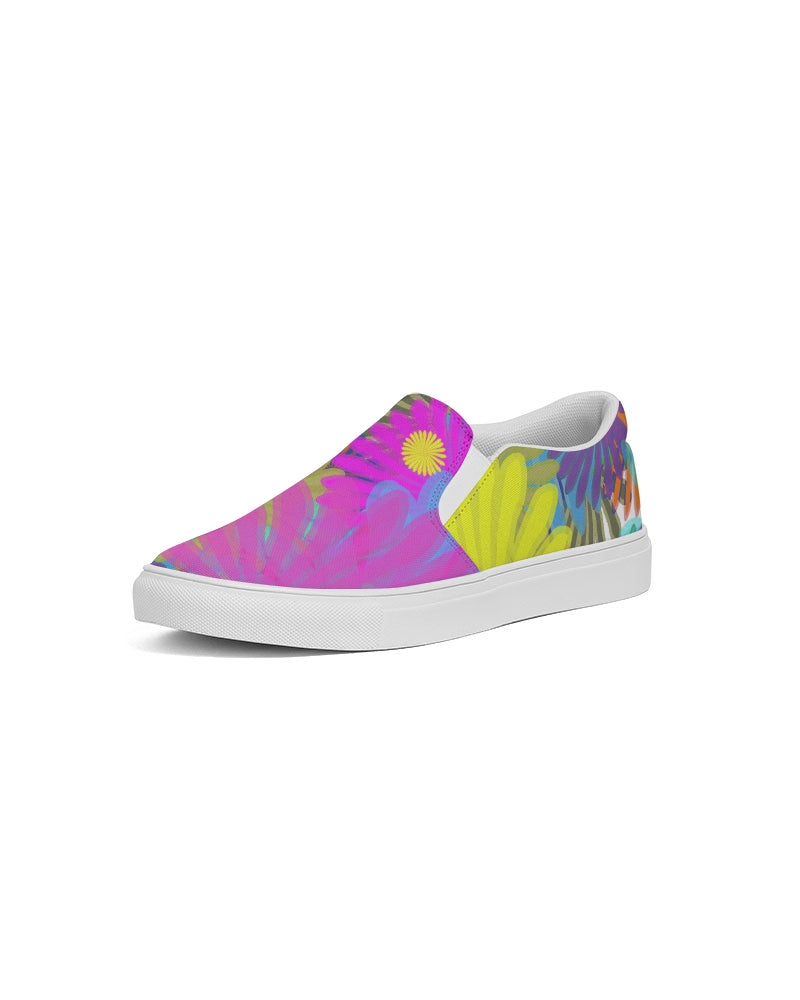 Daisy Festival Women's Slip-On Canvas Shoe