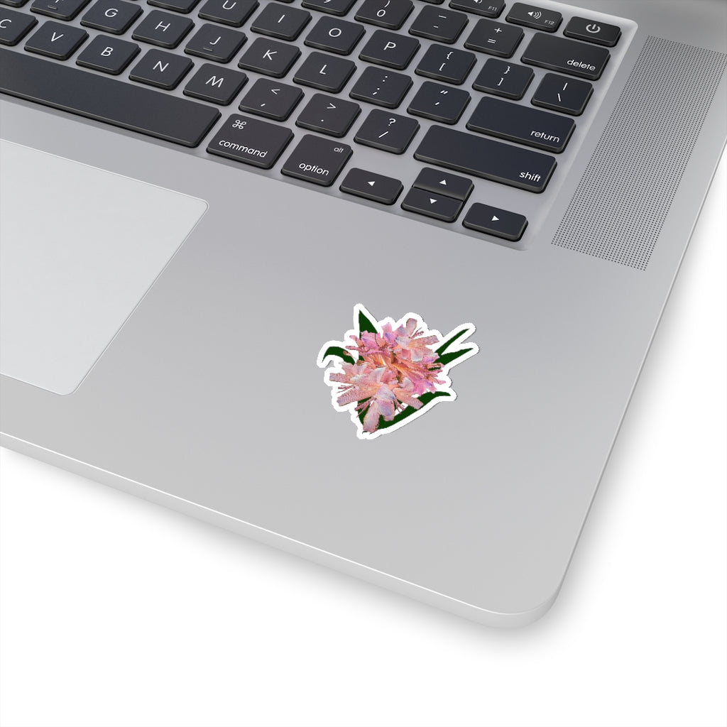 Pink Amaryllis Kiss-Cut Stickers