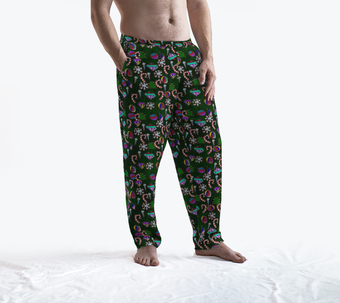 Ornaments Pattern Lounge Pants