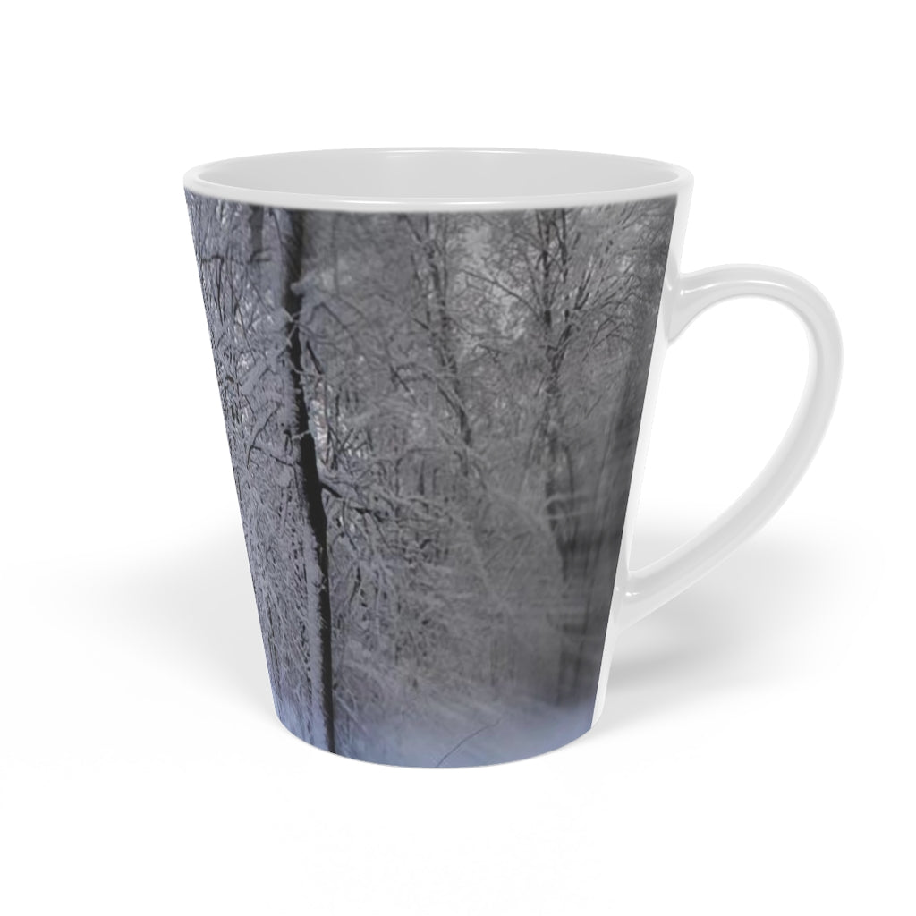 Snowscape Latte Mug, 12oz