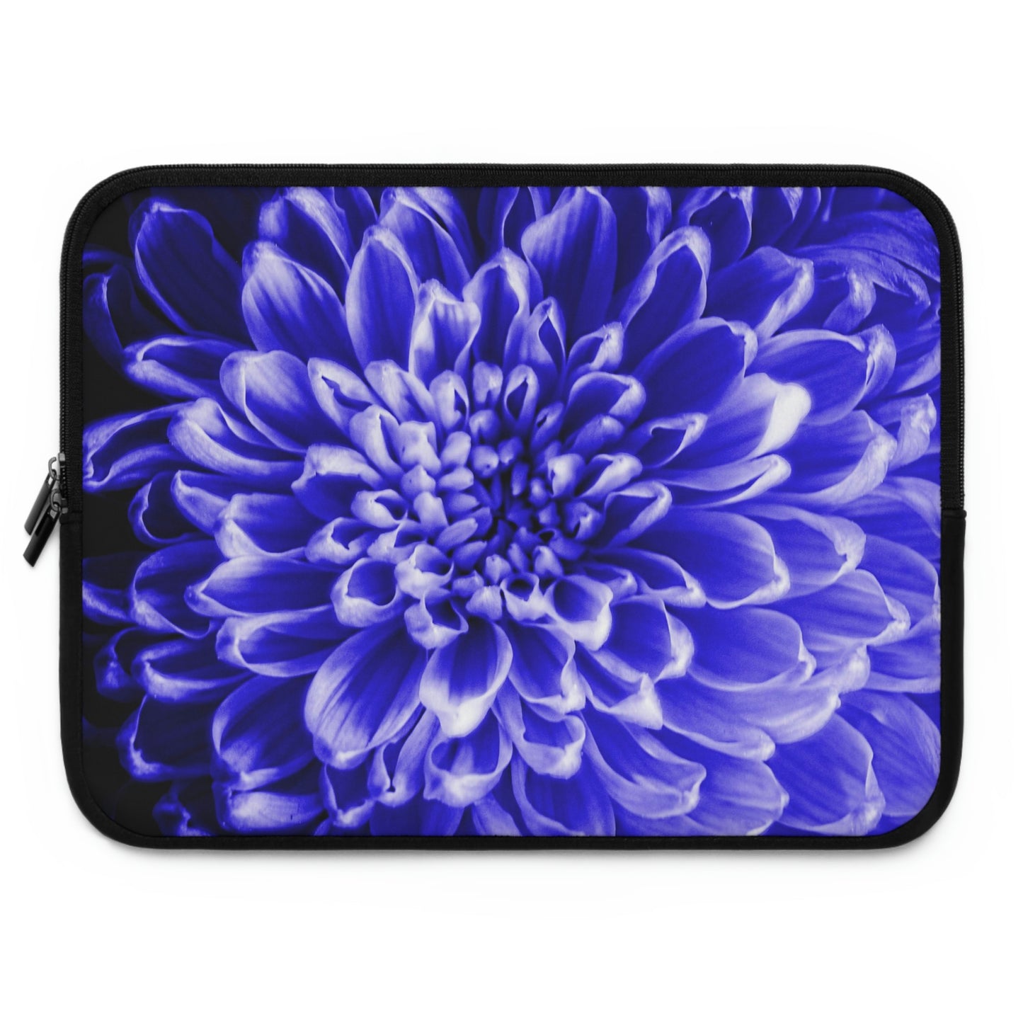 Blue Chrysanthemum Laptop Sleeve