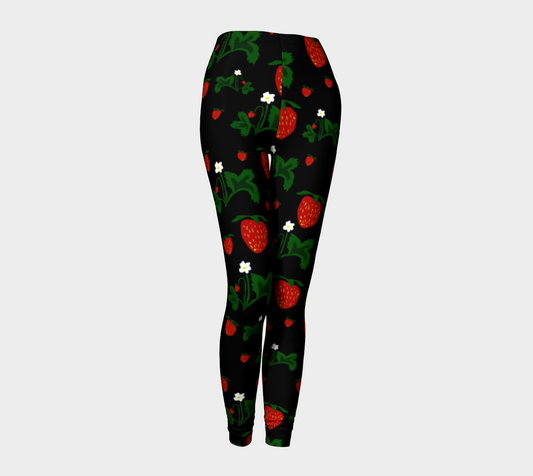 Wild Strawberries Leggings