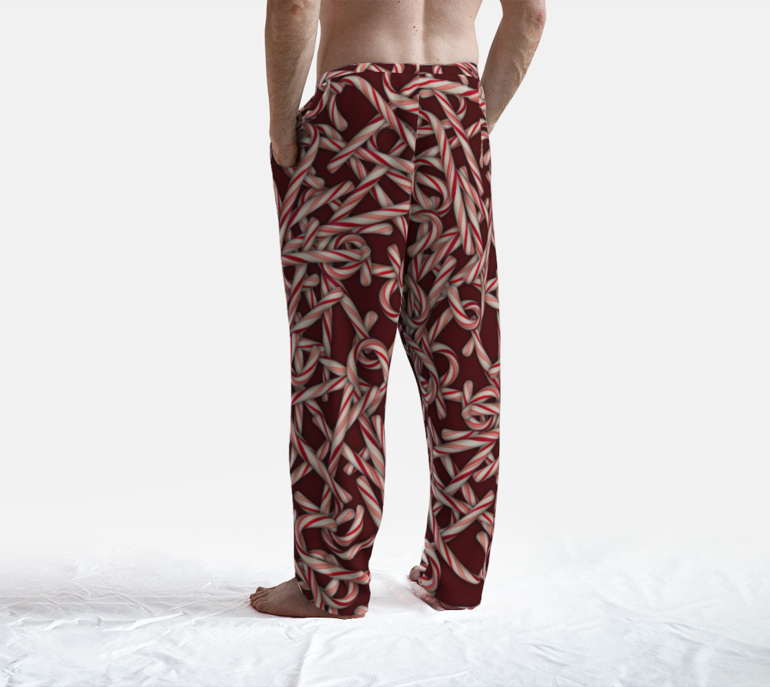 Candy Cane Pattern Lounge Pants