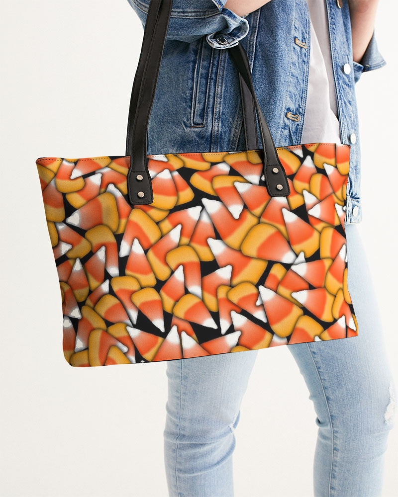 Candy Corn Pattern Stylish Tote