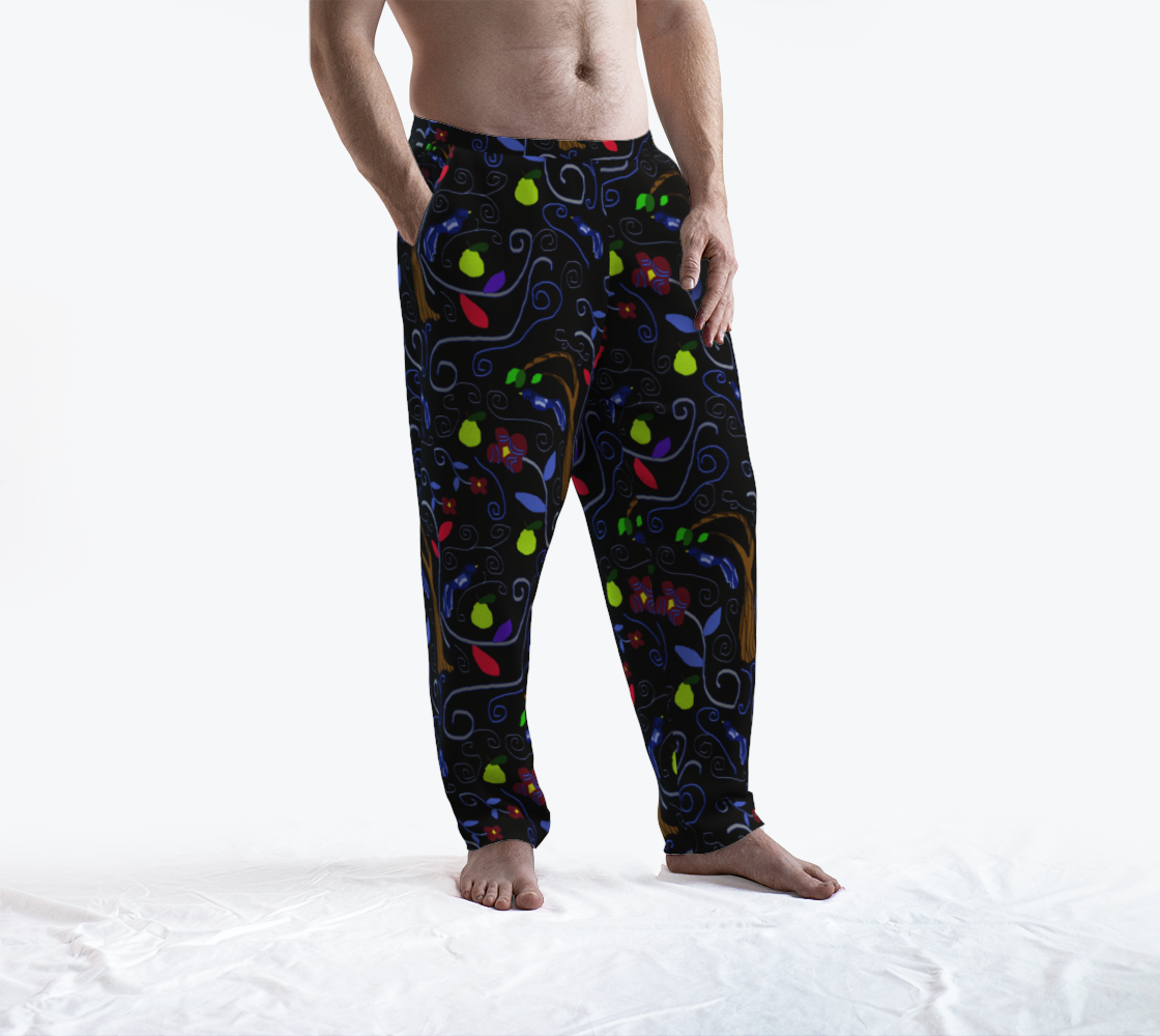 Birds and Scrolls Lounge Pants