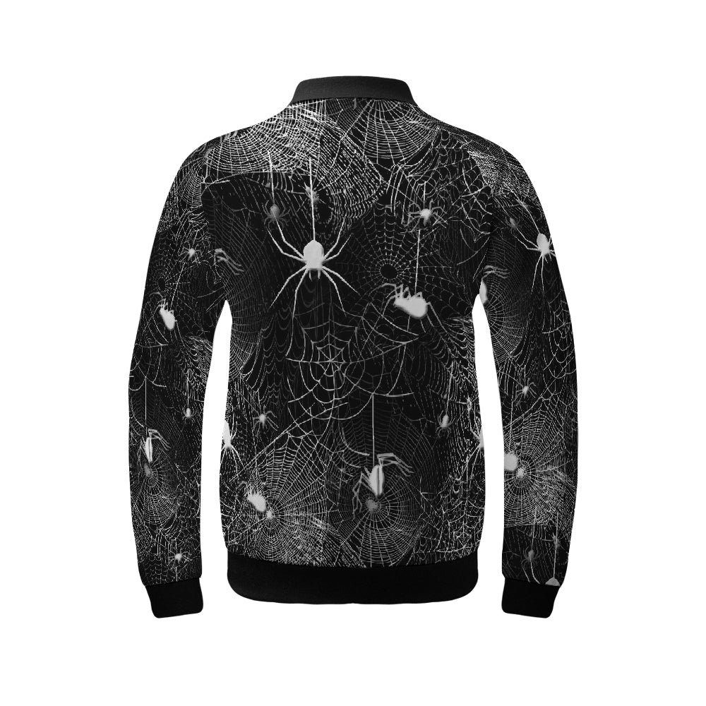 Spider Webs Women's Bomber Jacket