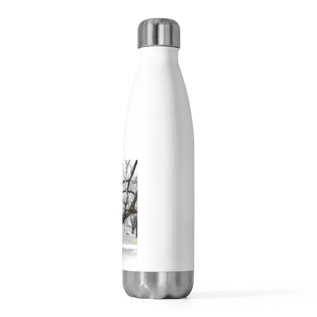 Old Tree On White 20oz Insulated Bottle