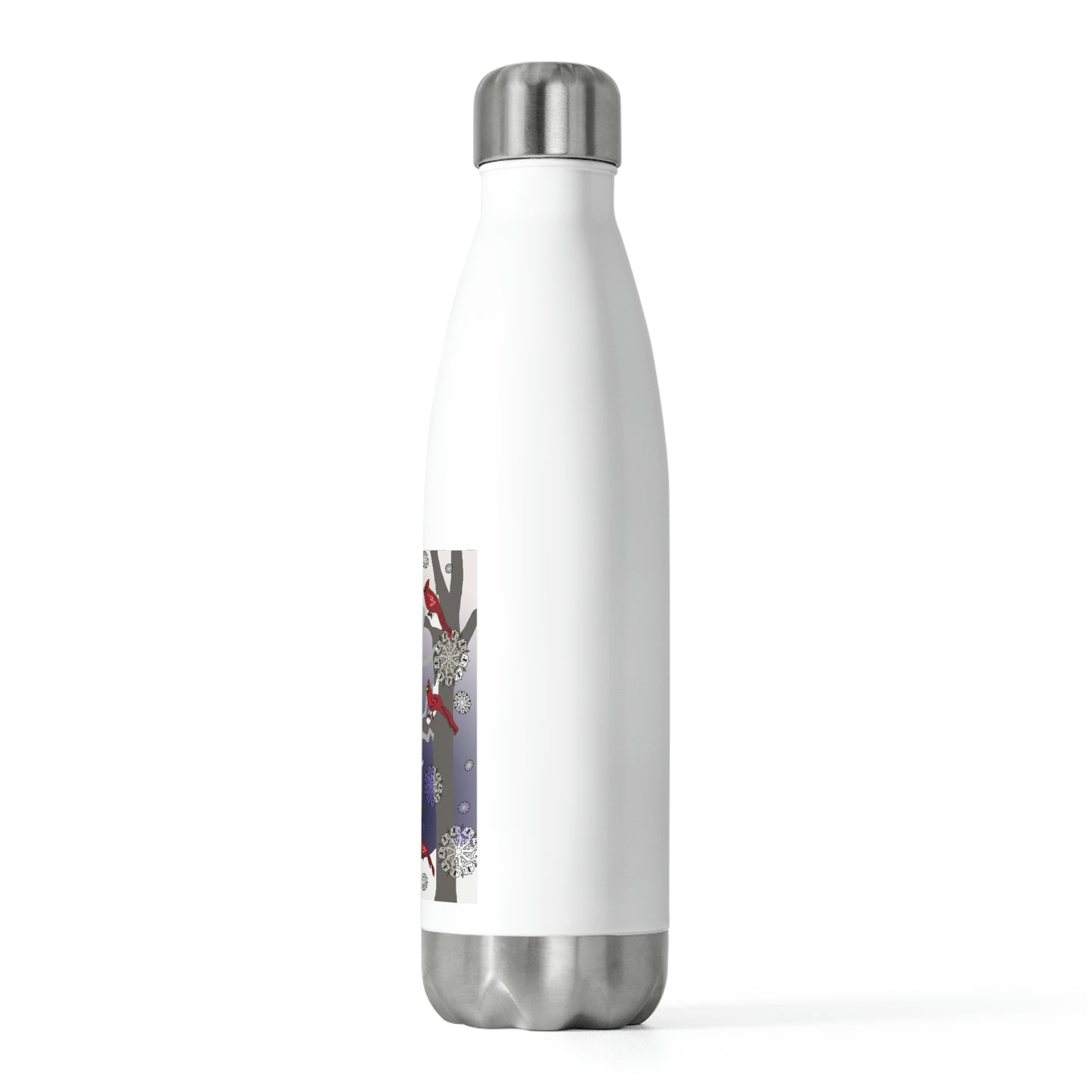 Cardinals In The Snow 20oz Insulated Bottle