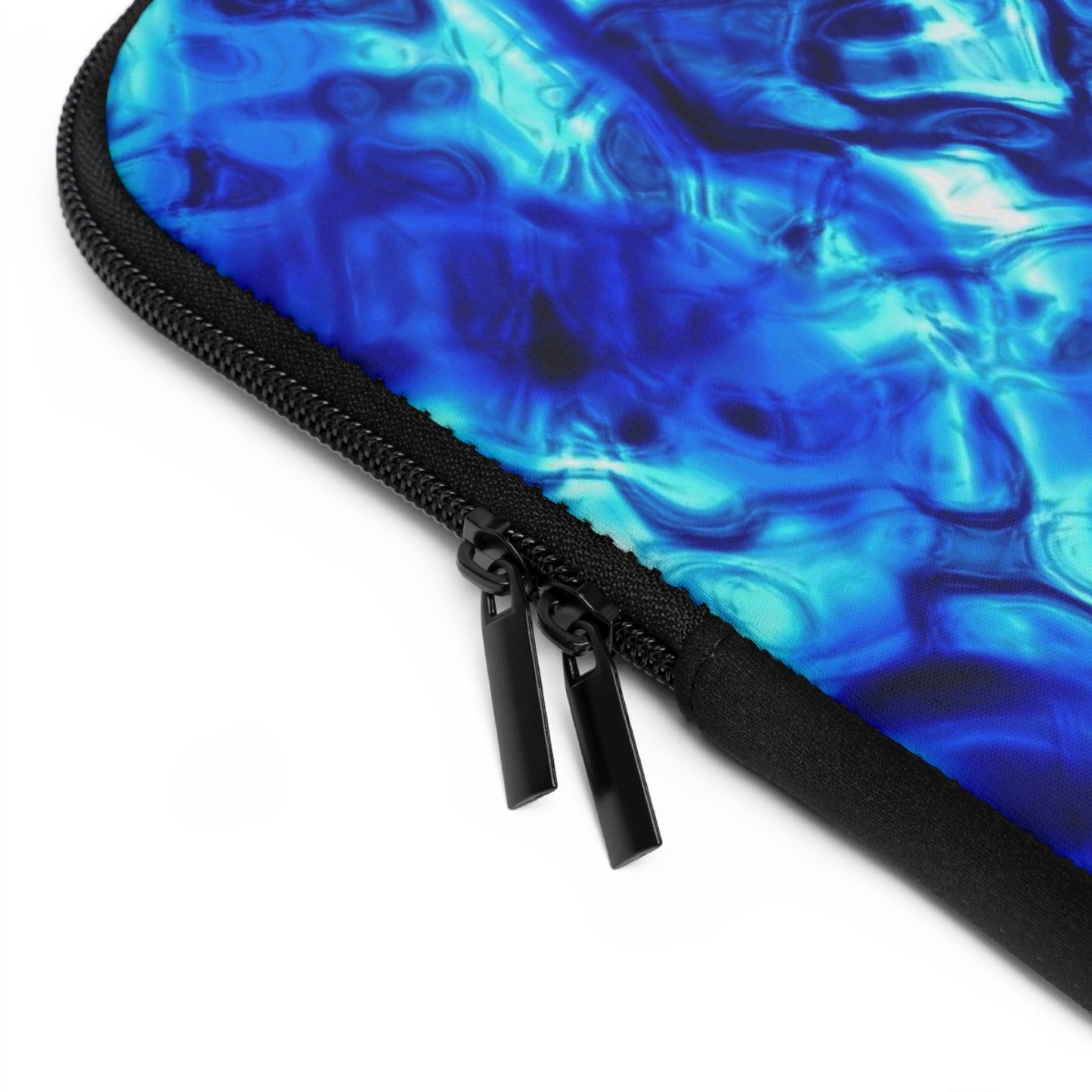 Blue Water Abstract Laptop Sleeve