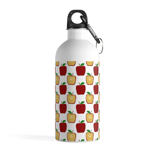 Apple Polkadots Stainless Steel Water Bottle