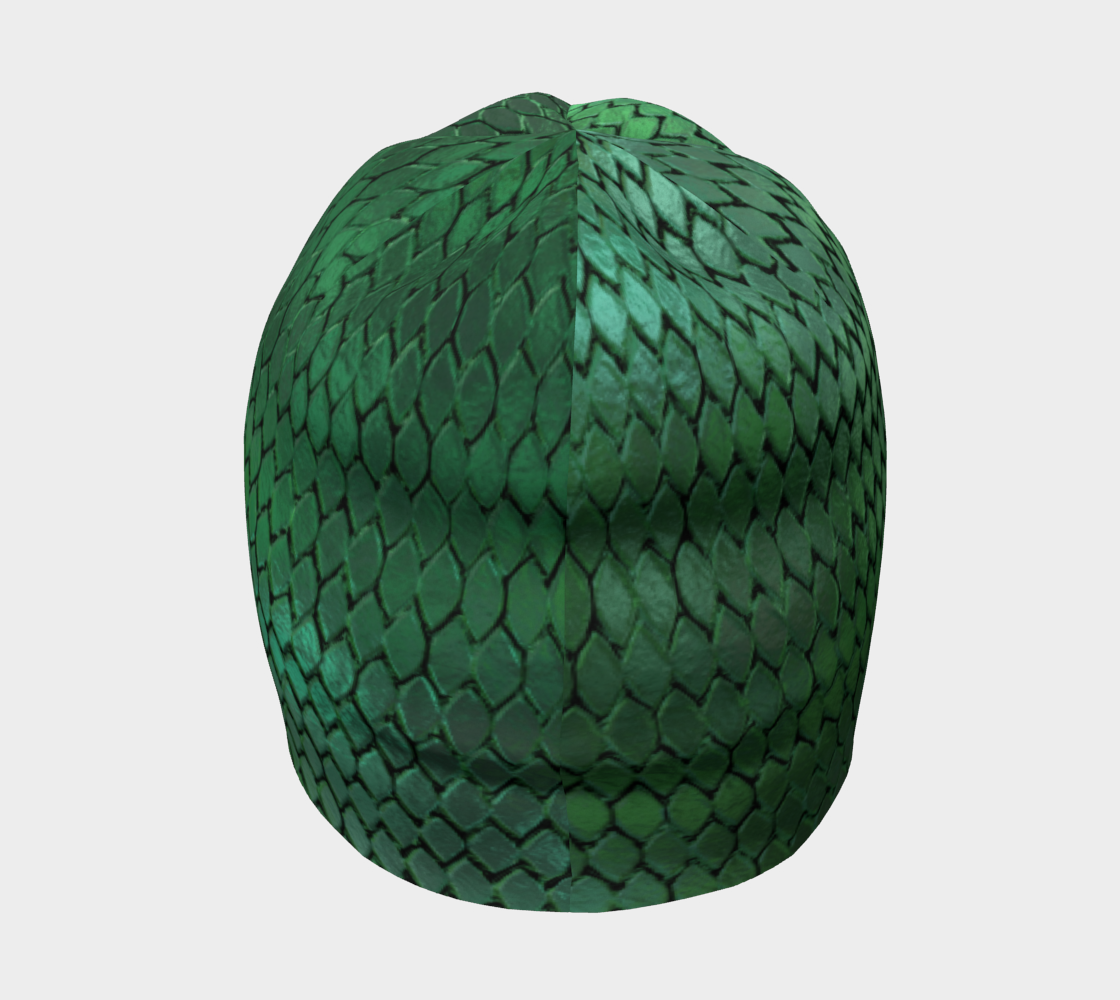 Green Dragon Scales Hat