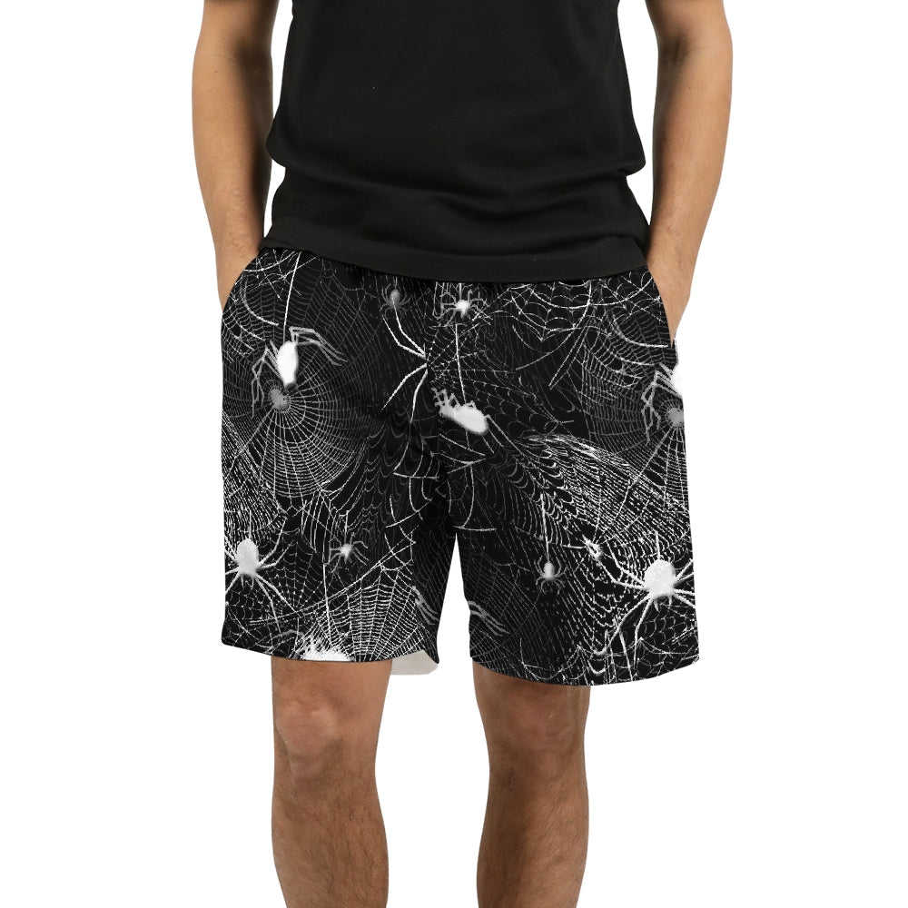 Spider Webs Men's Swim Trunk