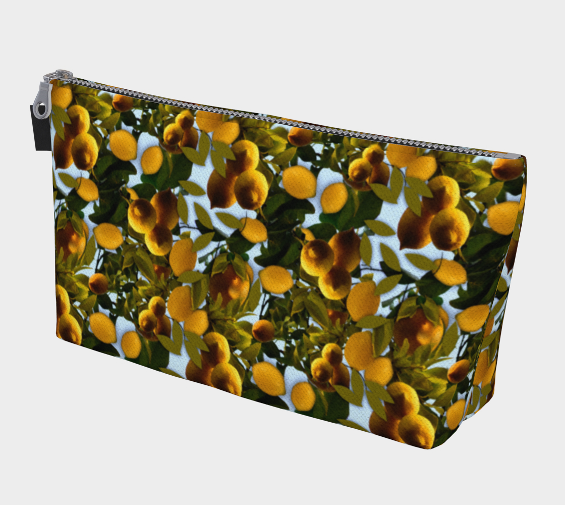 Lemon Tree Makeup Bag