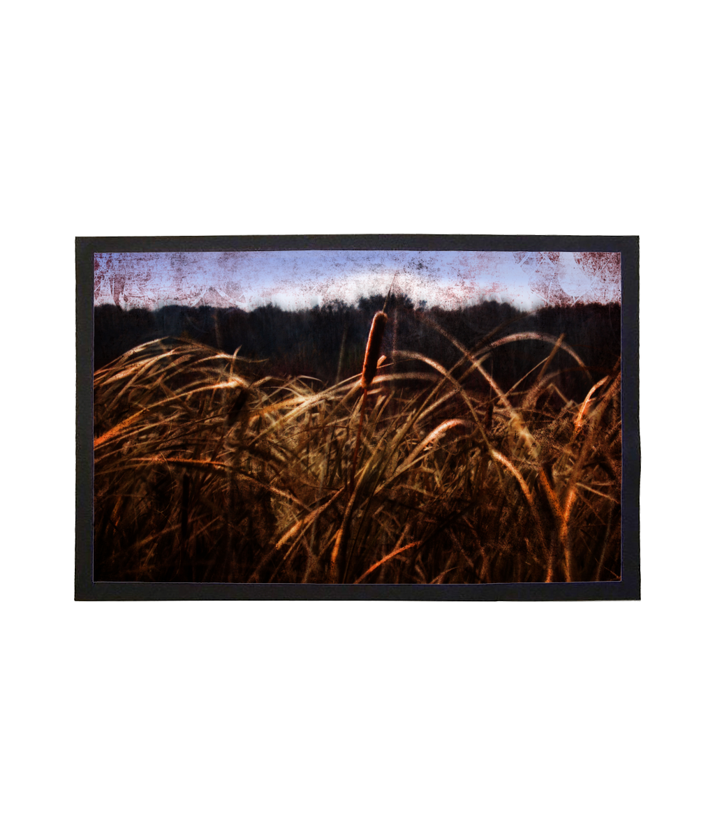 Cattails In The Wind Doormat