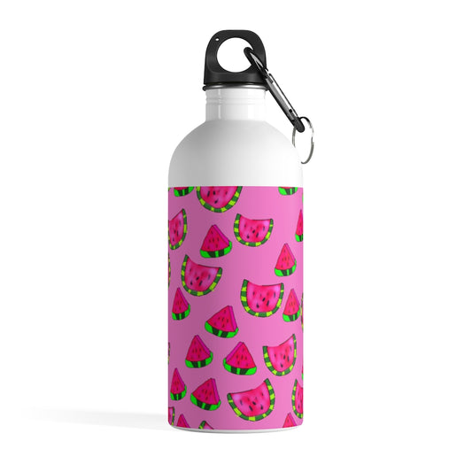 Watermelon Pattern Stainless Steel Water Bottle