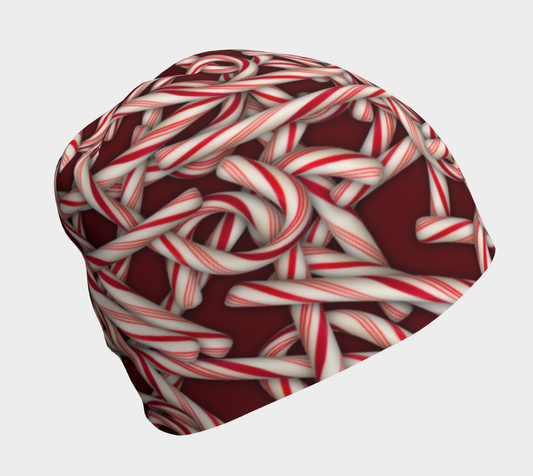 Candy Cane Collage Hat