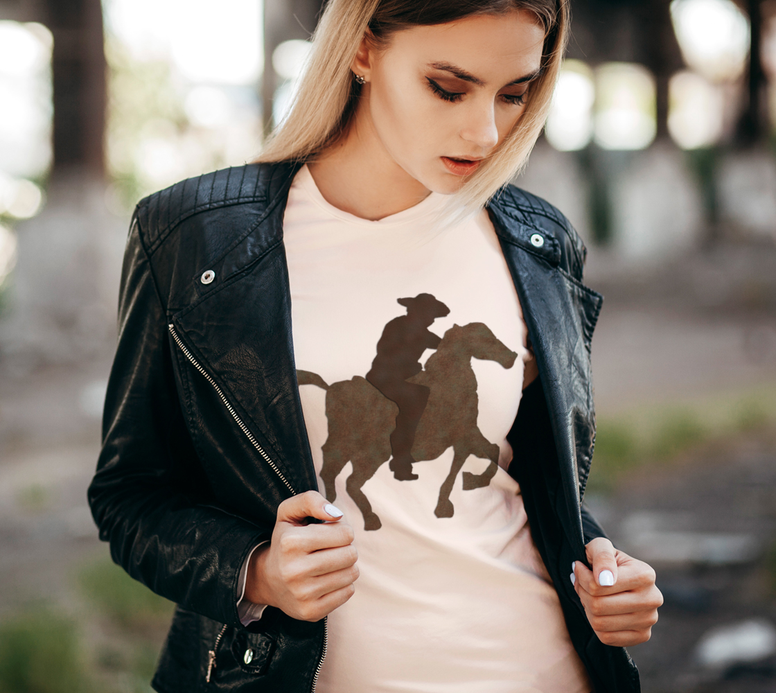 Cowboy On A Horse T-Shirt