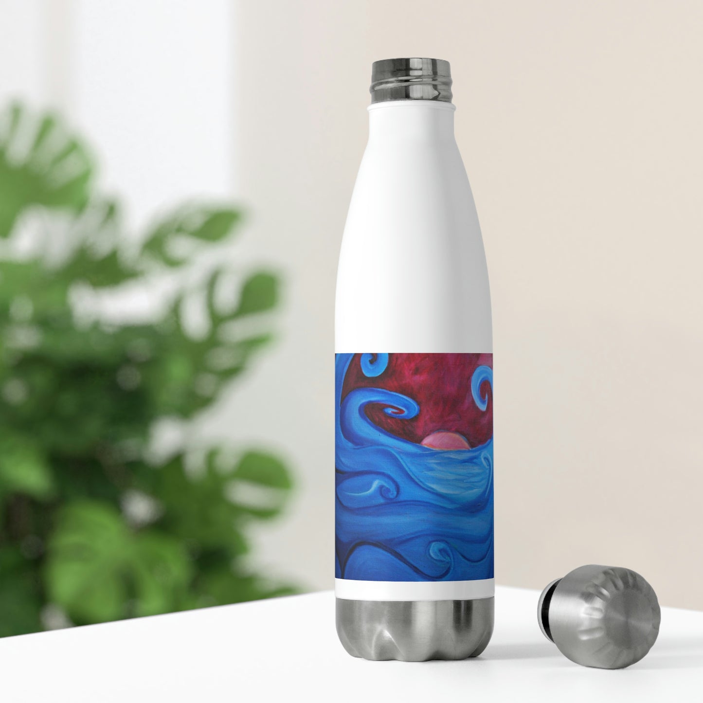 Blown Ocean Waves 20oz Insulated Bottle