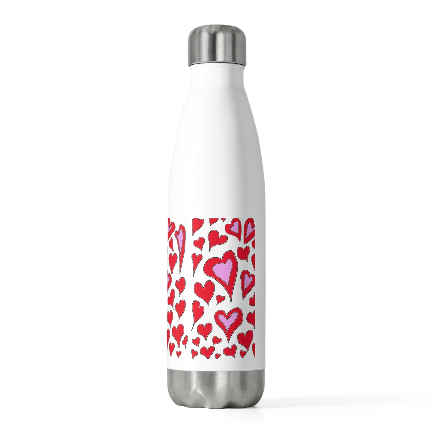 Hearts Drawing 20oz Insulated Bottle