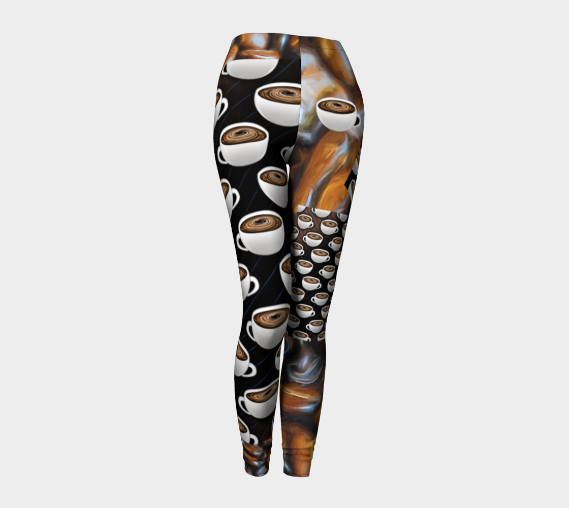 Coffee Collage Leggings