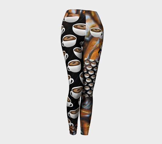 Coffee Collage Leggings