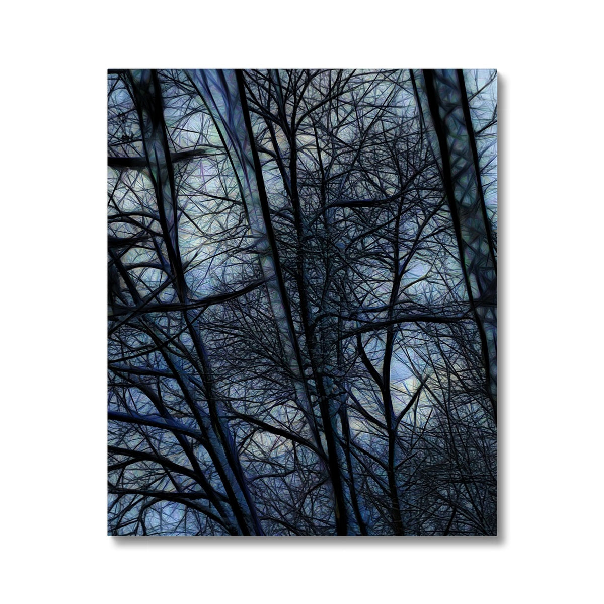 Twilight Icicles Canvas